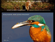 Tablet Screenshot of mikejones-wildlife.com